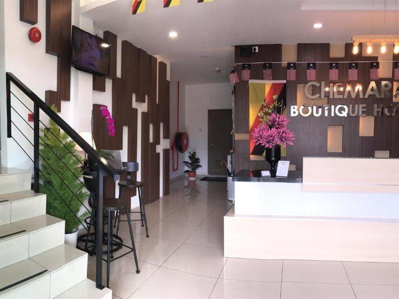 Chemara Boutique Hotel Miri Buitenkant foto