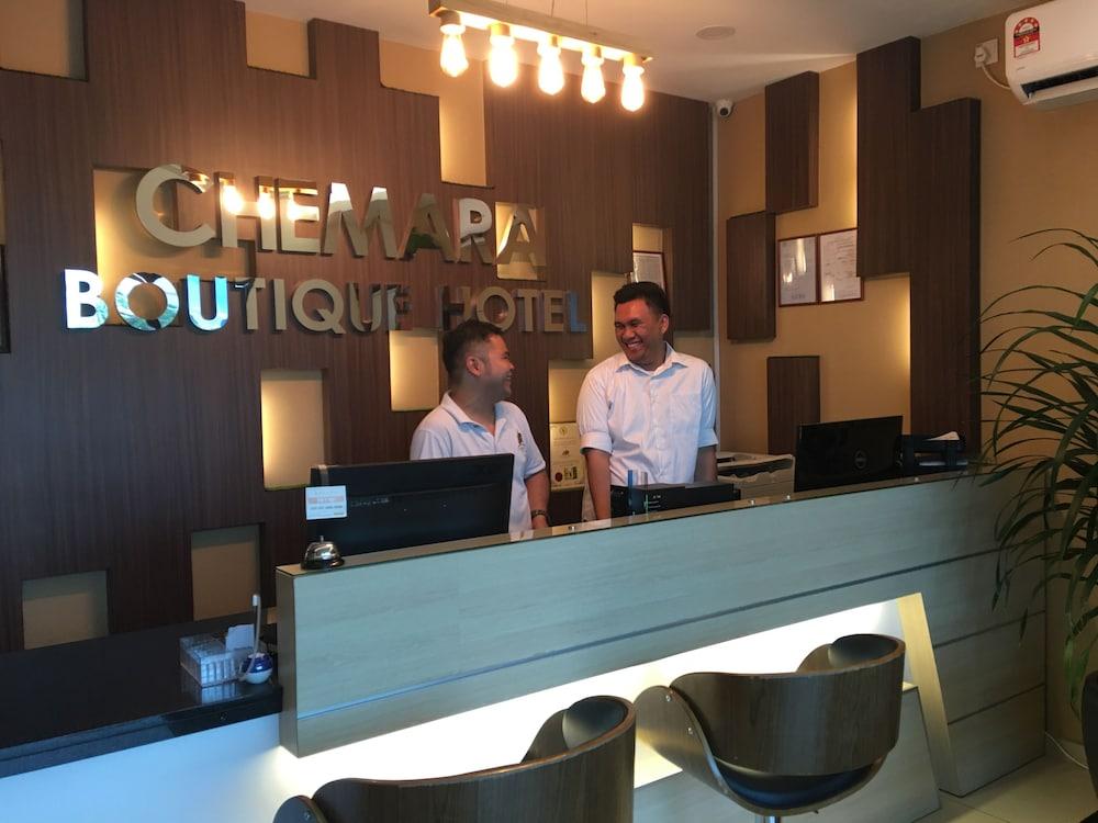 Chemara Boutique Hotel Miri Buitenkant foto