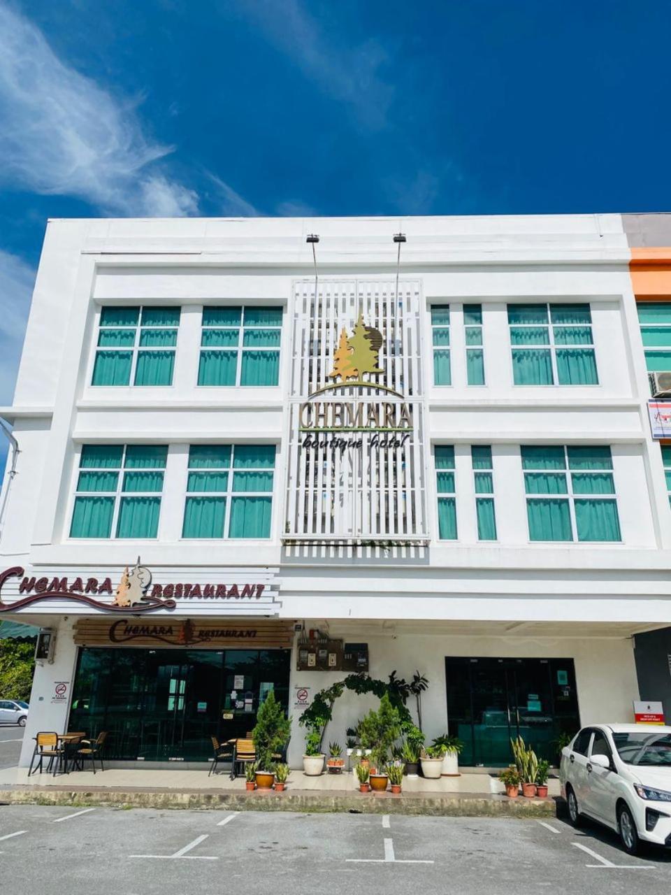Chemara Boutique Hotel Miri Buitenkant foto